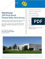 100 Park Road Flyer