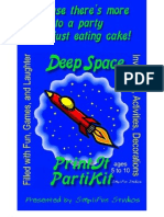 00040 Birthday Party Games for Children - Deep Space Theme Birthday Party Games and Party Kit for ages 5 to 10
