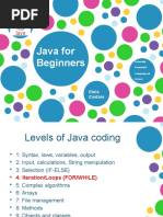 Java For Beginners Level 4b