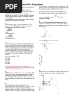 Revisão de Exponencial e Logaritmo