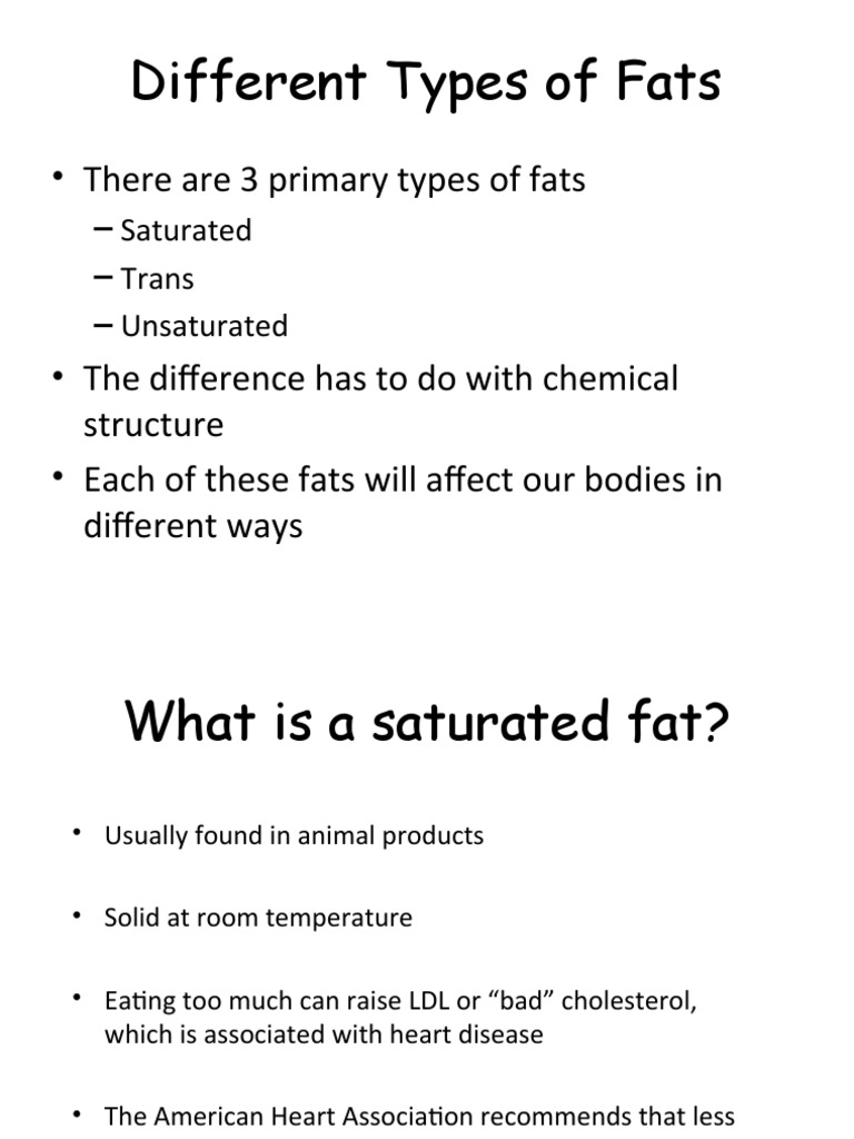 Understanding Saturated Fats and Health | PDF | Fat | Diet & Nutrition