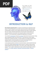 Neuro-Linguistic-Programming Textbook PDF