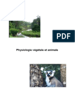 Physiologie Végétale Et Animale