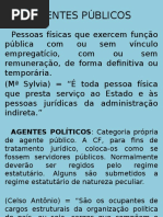 AGENTES PÃsBLICOS