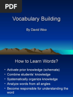 Download Presentation - Vocabulary Building  by David Woo SN3292673 doc pdf