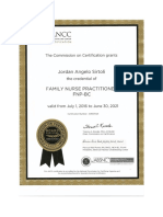 Ancc Certificate