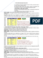 Funciones de Base de Datos