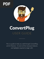 Convertplug: User Guide