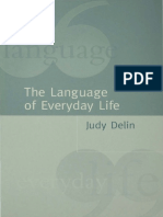 Judy Delin - The Language of Everyday Life