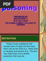 Poisonings in children