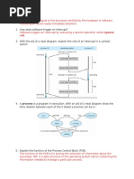 MC415 - Operating System Final Exam Questions and Solution