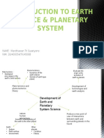 Introduction To Earth Science & Planetary System: NAME: Mardhiawan Tri Susetyono NIM: 16/400054/TK/45068