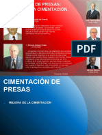 Cimentación de Presas. Mejora de La Cimentación