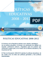 Guatemala Presentacion Politicas Educativas 2008-2012