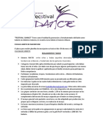 Bases de Fecstival Dance