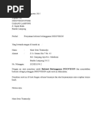 Surat Berhenti Langganan Astinet