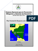 Plan Nacional Ante Desastres