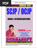 Durga's Interview Questions