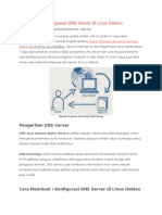 Tutorial Cara Konfigurasi DNS Server Di Linux Debian