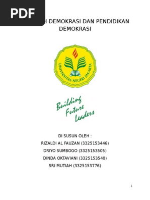Makalah Demokrasi Pendidikan Lengkap Dengan Footnote Contoh Makalah