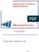 Clase 4 y 5. Costeo Por Ordenes de PN