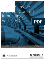 White Paper - How To Ensure Thermal Comfort in Buildings With CFD