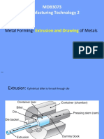 Extrusion and Drawing PDF