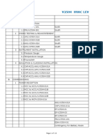 V2504 HVAC Level 4 Schedule