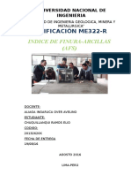 Informe de Indice de Finura Terminado 16-2