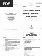 954 Teoria Probabilitatilor Culegere de Probleme Beganu | PDF ...