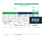 3.6 Cost Breakdown Formats