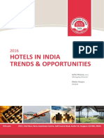 HVS - 2016 Hotels in India - Trends Opportunities
