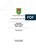 Dokumen Prakualifikasi Andalalin PSR Kaliangkrik (Lelang Ulang)