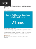 How To Add Remote Linux Host Into Icinga 2 Server PART1