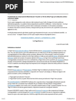 Fondamenti di composizione:Materiali per l’esame