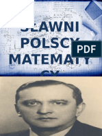 Sławni Polscy Matematycy