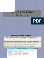 Políticas en Active Directory