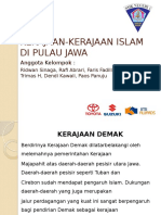 Kerajaan-Kerajaan Islam Di Pulau Jawa