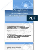 Comparing the Adversarial and Inquisitorial Legal Systems