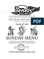 30102016 Sunday Menu - Hatter