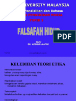 TOPIK 5 FALSAFAH HIDUP