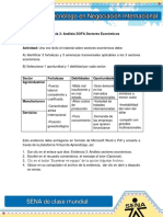 3.Analisis DOFA Sectores Economicos