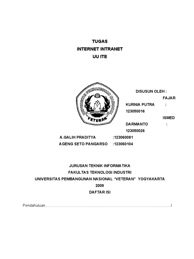 Makalah Uu Ite