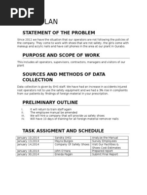 Work Plan