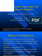 Suicide Prevention, Intervention, and Postvention For Educators (Educator Module 80