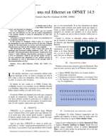 Simulación red Ethernet OPNET