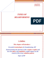 Types of Beamforming: Adaptive Antennas