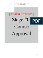 Jessica Edwards: Stage #0: Course Approval