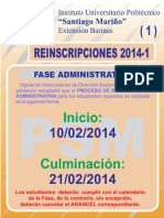 Avisos de Reinscripcion 2014-1 (1)