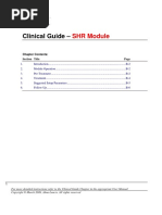 Clinical Guide SHR Module